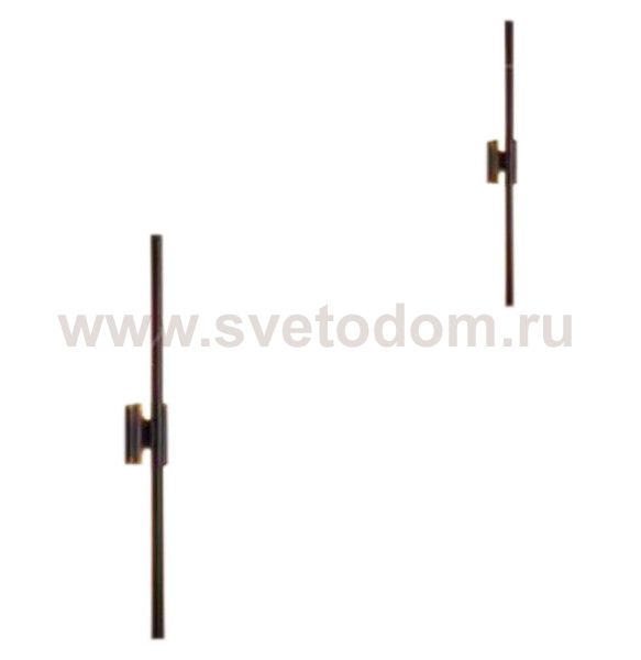 Бра Cloyd LINEAS W1 / L60 см - черный (арт.20118)