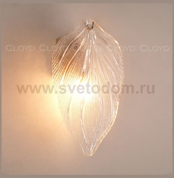 Бра Cloyd PRIMULA W1 / выс. 25 см - золото (арт.20121)