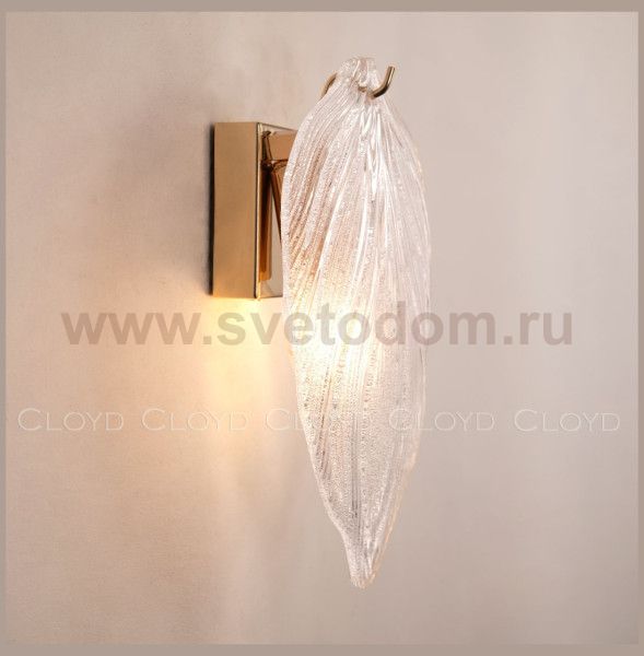 Бра Cloyd PRIMULA W1 / выс. 25 см - золото (арт.20121)
