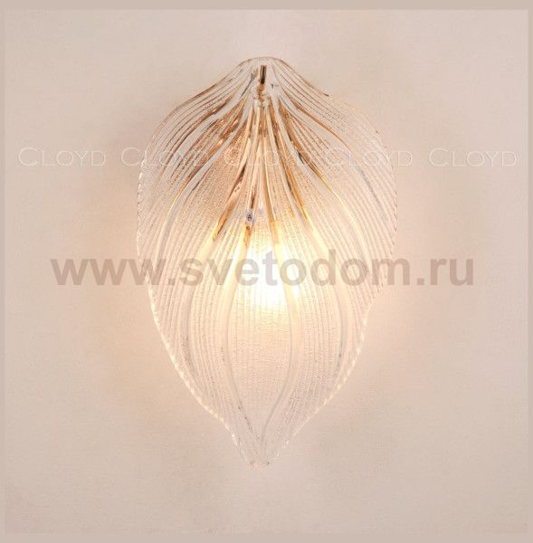 Бра Cloyd PRIMULA W1 / выс. 25 см - золото (арт.20121)