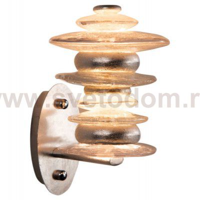 Бра Cloyd GEFEST W2 / выс. 25 см - серебро сусальн. (арт.20125)