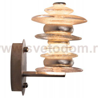 Бра Cloyd GEFEST W2 / выс. 25 см - серебро сусальн. (арт.20125)