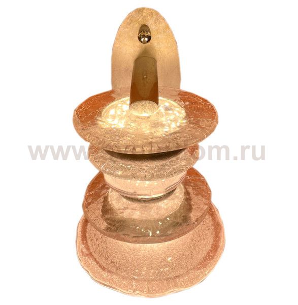 Бра Cloyd GEFEST W2 / выс. 25 см - серебро сусальн. (арт.20125)