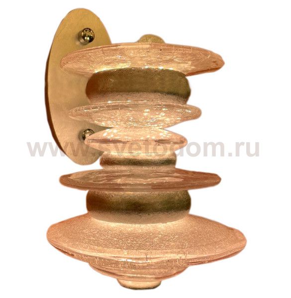 Бра Cloyd GEFEST W2 / выс. 25 см - серебро сусальн. (арт.20125)