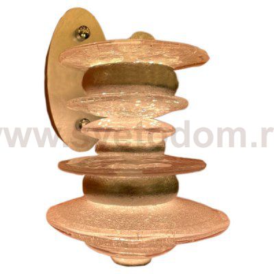 Бра Cloyd GEFEST W2 / выс. 25 см - серебро сусальн. (арт.20125)