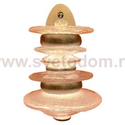 Бра Cloyd GEFEST W2 / выс. 25 см - серебро сусальн. (арт.20125)