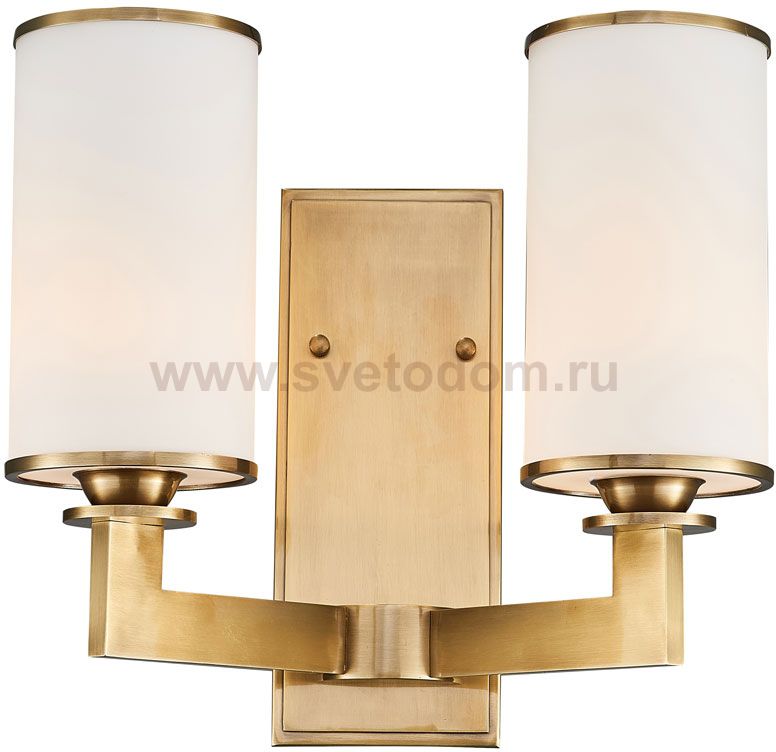 Бра Cloyd BARNET-A W2 / выс. 32 см - классика - латунь (арт.20130)