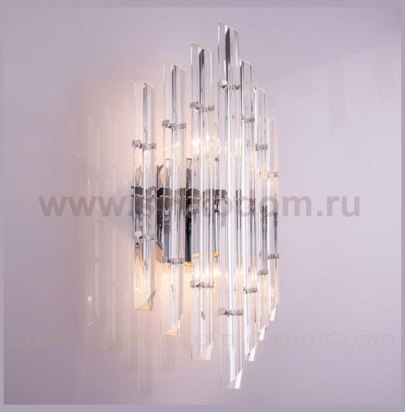 Бра Cloyd ORATORIA W2 / выс. 50 см - хром (арт.20145)