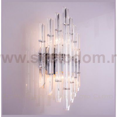 Бра Cloyd ORATORIA W2 / выс. 50 см - хром (арт.20145)