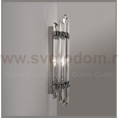 Бра Cloyd HARP W1 / выс. 50 см - хром (арт.20149)
