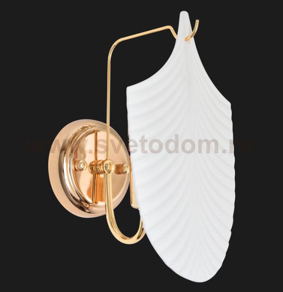 Бра Cloyd BONGA-A W1 / выс. 29 см - золото - керамика (арт.20158)