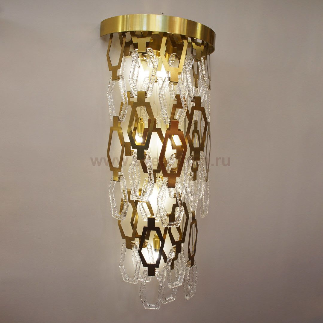 Бра Cloyd CHEOPS W7 / выс. 81 см - латунь (арт.20162)