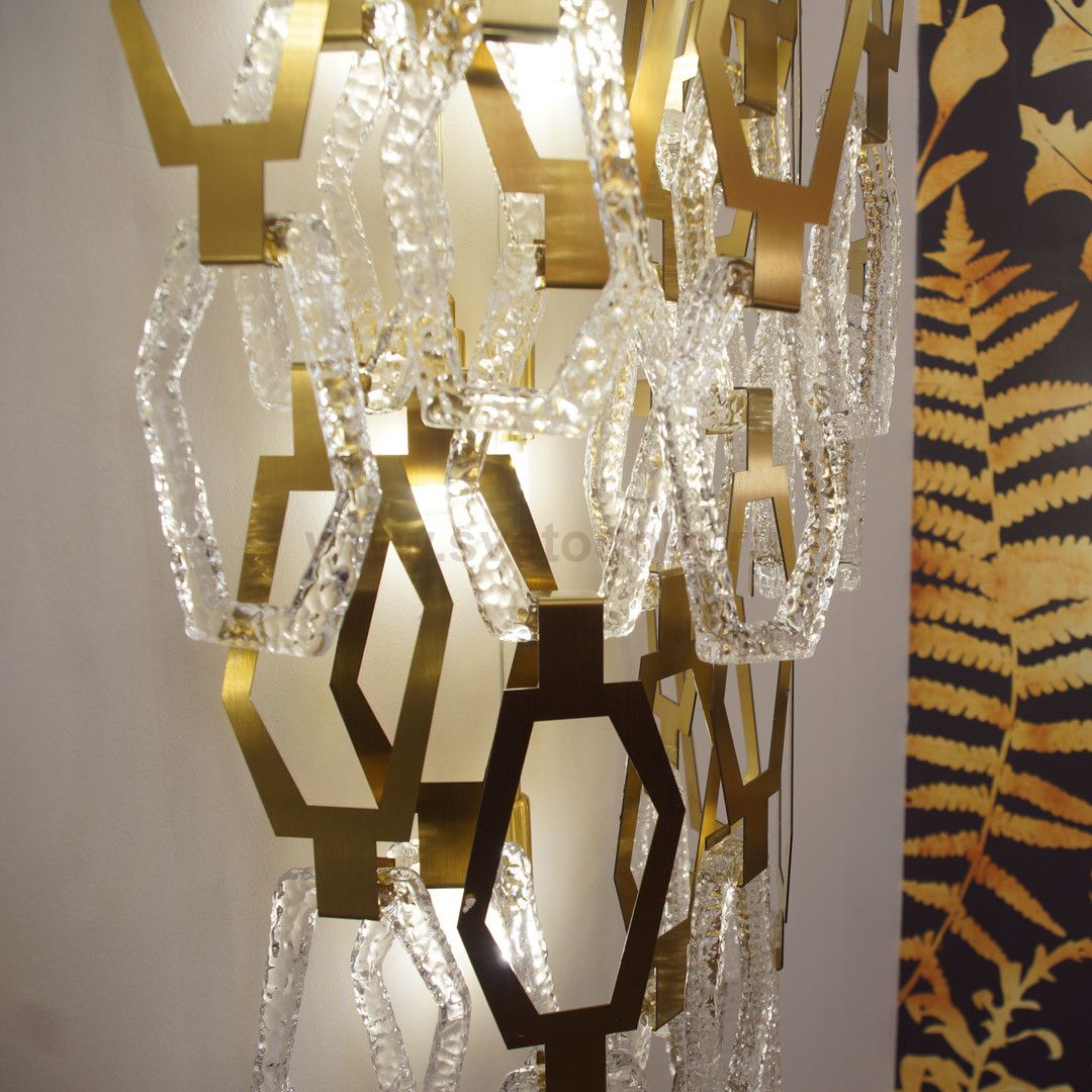 Бра Cloyd CHEOPS W7 / выс. 81 см - латунь (арт.20162)