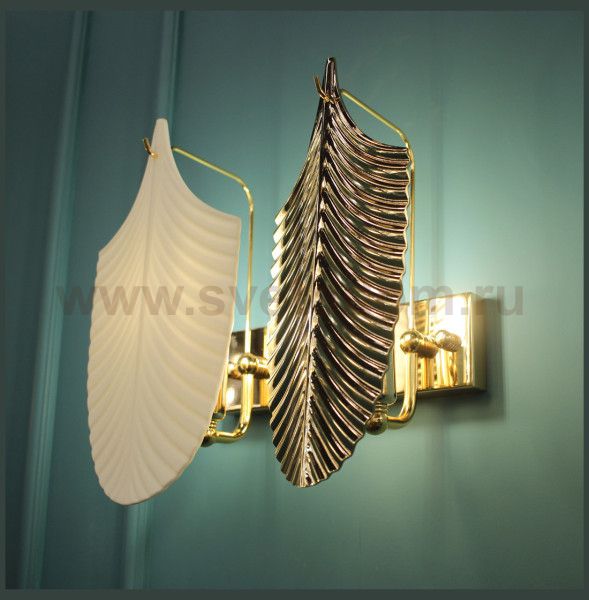 Бра Cloyd BONGA-A W2 / выс. 29 см - золото - керамика (арт.20167)