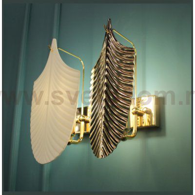 Бра Cloyd BONGA-A W2 / выс. 29 см - золото - керамика (арт.20167)