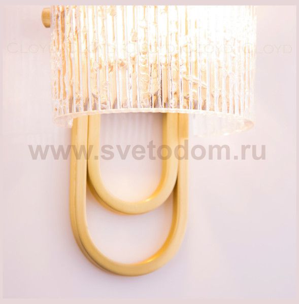 Бра Cloyd TABLION W2 / выс. 47 см - латунь (арт.20168)