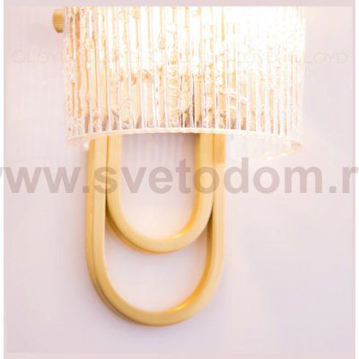 Бра Cloyd TABLION W2 / выс. 47 см - латунь (арт.20168)