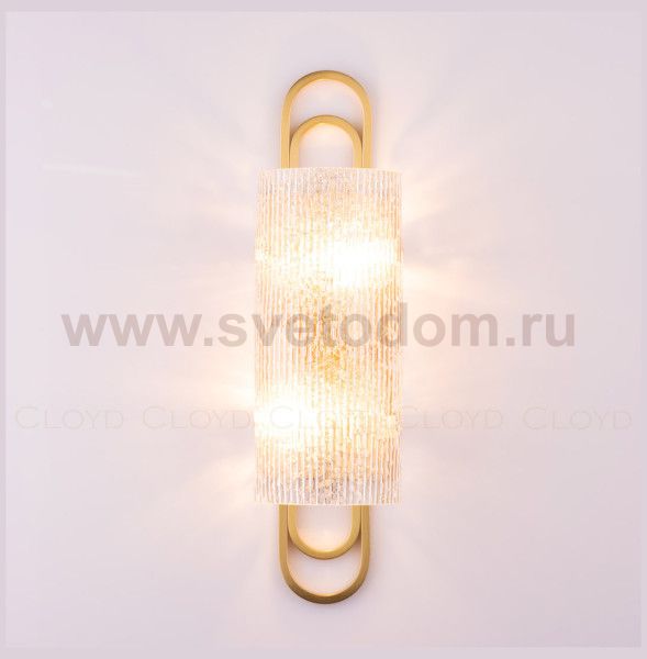 Бра Cloyd TABLION W2 / выс. 47 см - латунь (арт.20168)