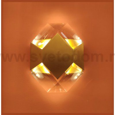 Бра Cloyd BRIOLETTE W1 / выс. 16 см - латунь светл. (арт.20175)