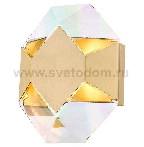 Бра Cloyd BRIOLETTE W1 / выс. 16 см - латунь светл. (арт.20175)