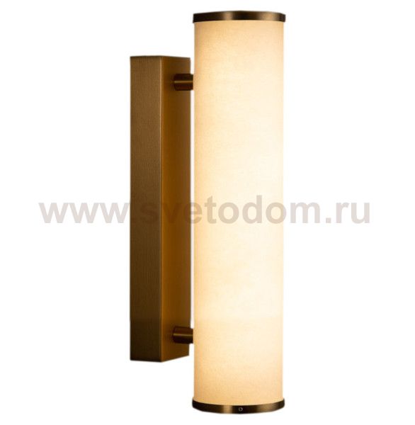 Бра Cloyd LERMONT-A W1 / выс. 30 см - алебастр - латунь (арт.20184)