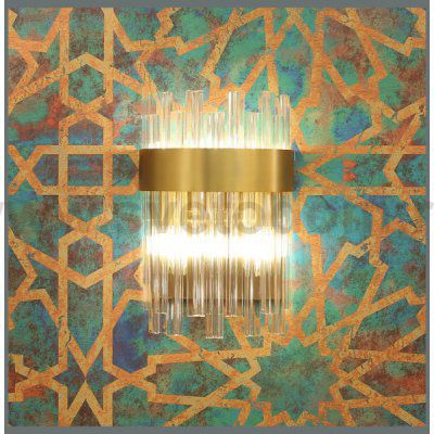 Бра Cloyd NACK-A W3 / выс. 35 см - R - латунь (арт.20187)