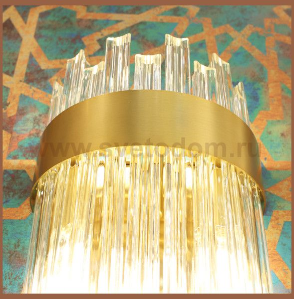 Бра Cloyd NACK-A W3 / выс. 35 см - R - латунь (арт.20187)