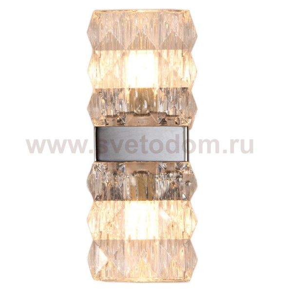 Бра Cloyd CORUND W2 / выс. 27 см - хром (арт.20191)