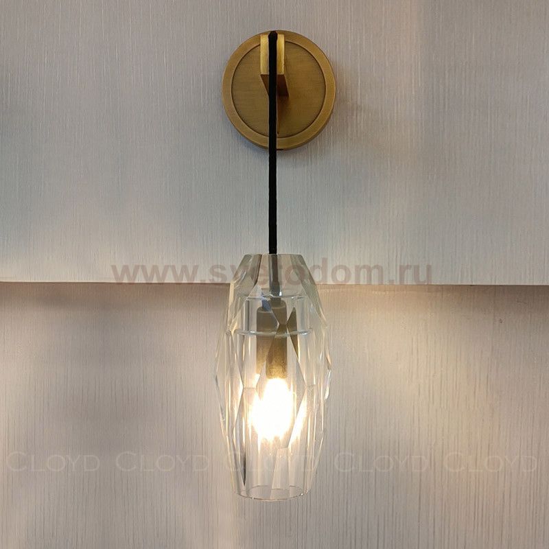 Бра Cloyd TESIS-A W1 / латунь (арт.20194)