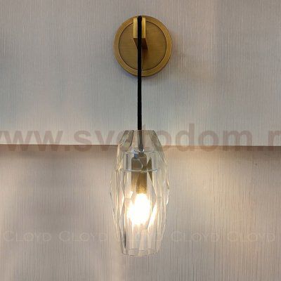 Бра Cloyd TESIS-A W1 / латунь (арт.20194)