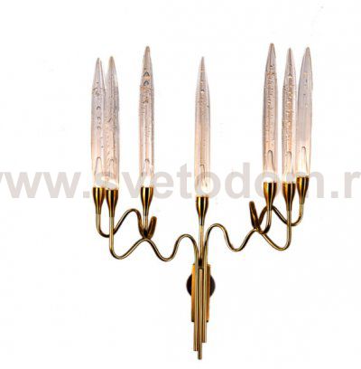 Бра Cloyd ZOAR W7 / выс. 60 см - латунь (арт.20210)