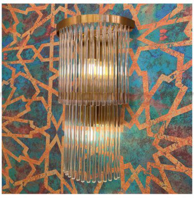 Бра Cloyd CANONIC W2 / выс. 43 см - латунь (арт.20217)