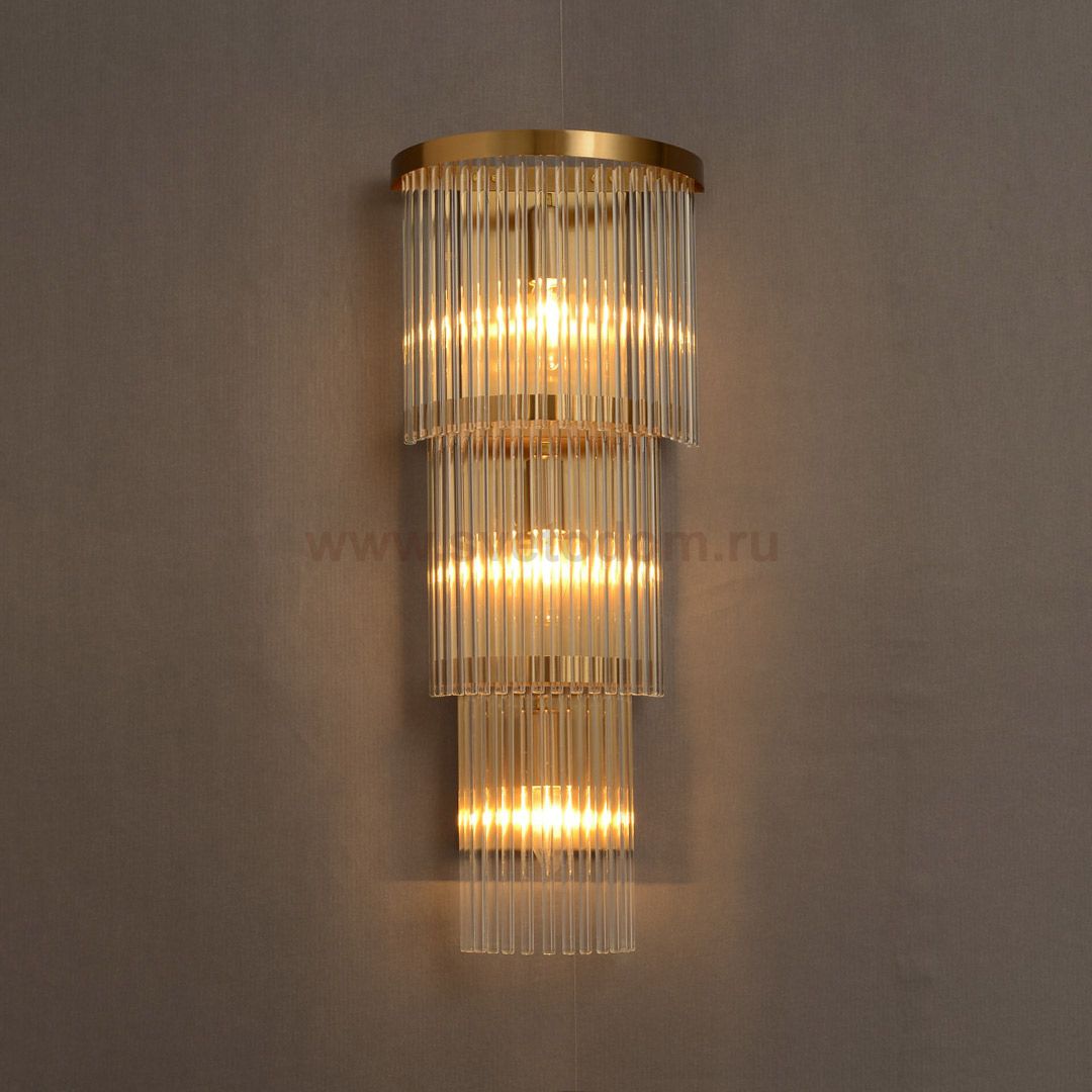 Бра Cloyd CANONIC W3 / выс. 65 см - латунь (арт.20218)