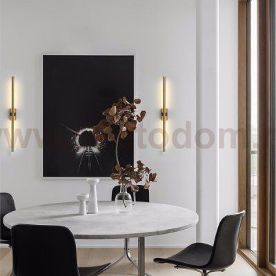 Бра Cloyd LINEAS W1 / L60 см - латунь (арт.20219)