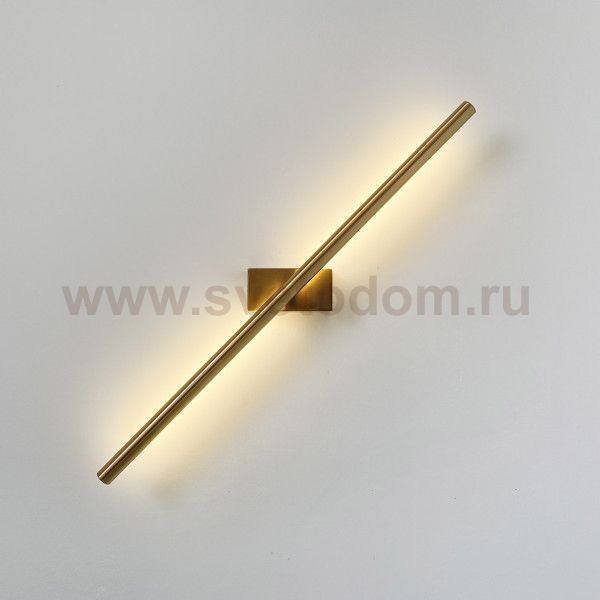 Бра Cloyd LINEAS W1 / L60 см - латунь (арт.20219)