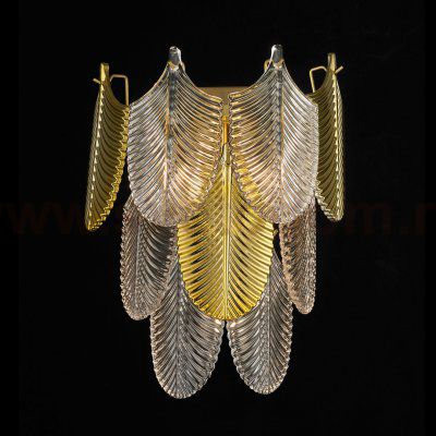 Бра Cloyd BONGA-C W5 / выс. 44 см - желт/бесцвет. (арт.20223)