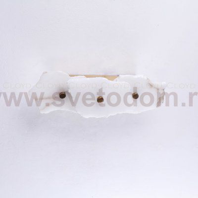 Бра Cloyd KNOSS W1 / выс. 35 см - алебастр - латунь (арт.20269)