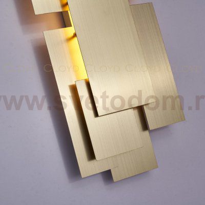 Бра Cloyd ARMOR W1 / выс. 65 см - латунь (арт.20279)