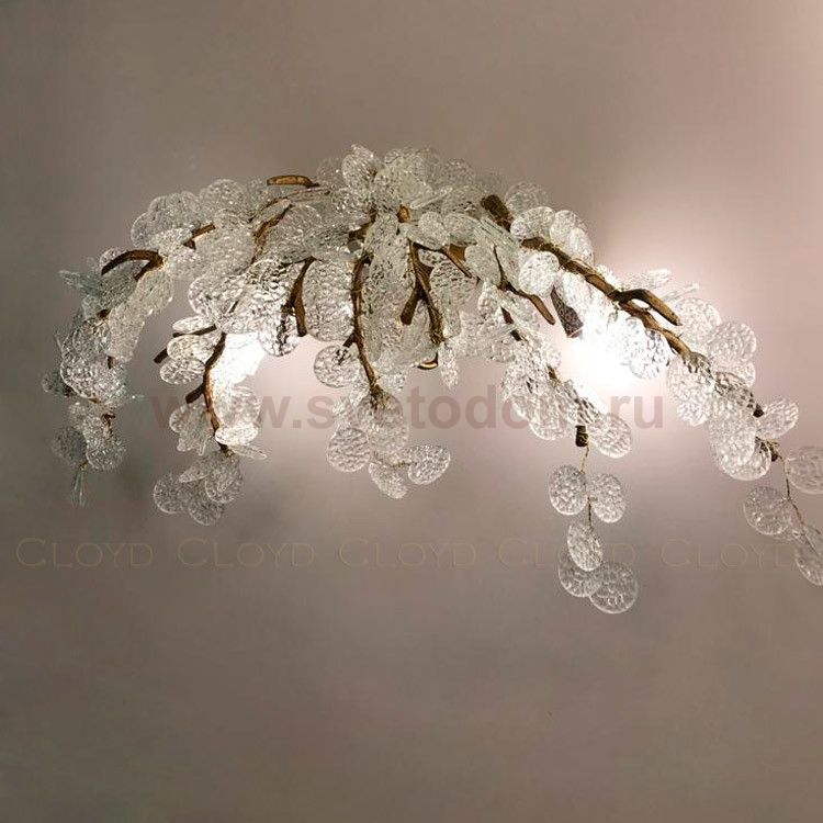 Бра Cloyd HAOMA W3 / выс. 30 см - латунь (арт.20283)