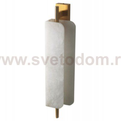 Бра Cloyd PLANUS W1 / выс. 52 см - алебастр - латунь (арт.20293)