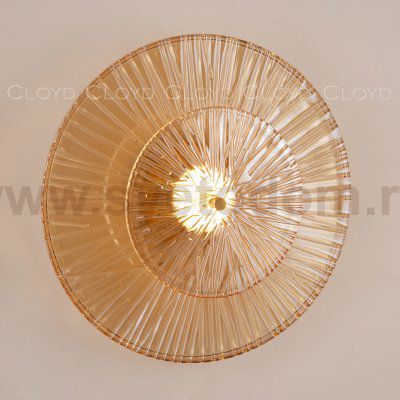 Бра Cloyd HELION W1 / D35 см - латунь (арт.20308)