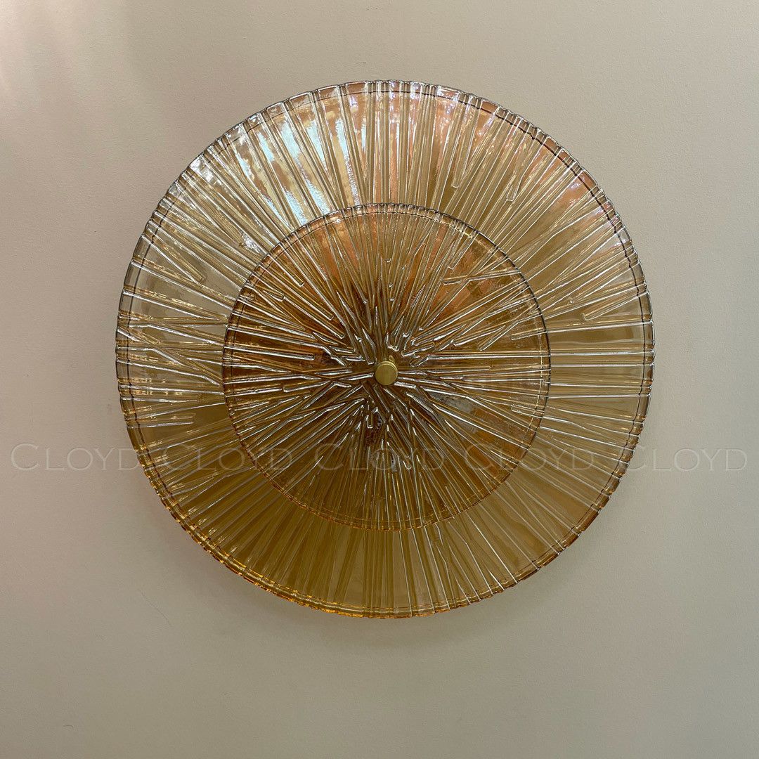 Бра Cloyd HELION W1 / D35 см - латунь (арт.20308)