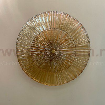 Бра Cloyd HELION W1 / D35 см - латунь (арт.20308)