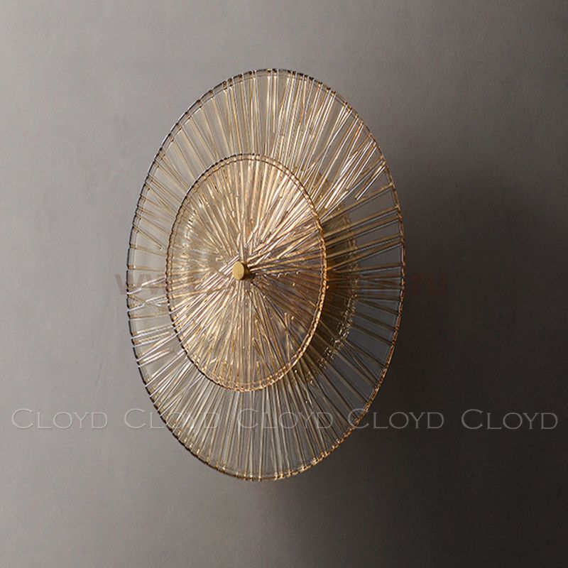 Бра Cloyd HELION W1 / D35 см - латунь (арт.20308)