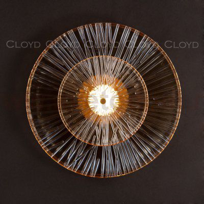 Бра Cloyd HELION W1 / D35 см - латунь (арт.20308)