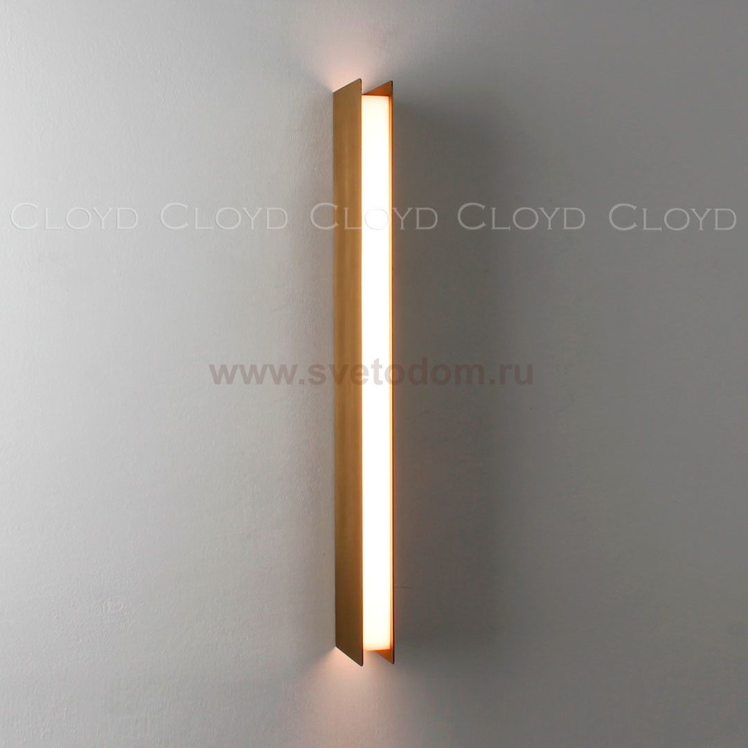 Бра Cloyd STROM W1 / выс. 60 см - латунь (арт.20313)