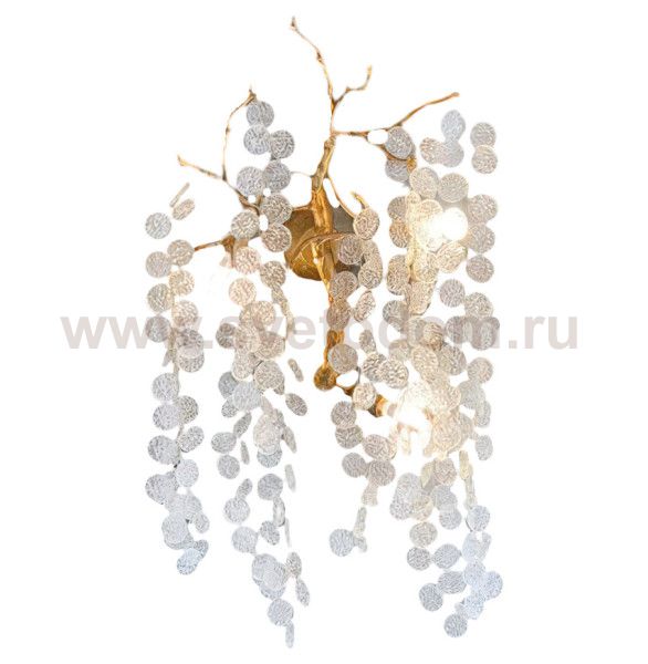 Бра Cloyd HAOMA W3 / выс. 50 см - латунь (арт.20324)