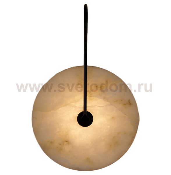 Бра Cloyd AXIOM W1 / D20 см - черный (арт.20333)