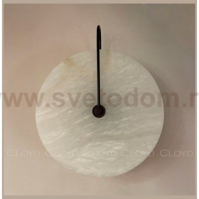 Бра Cloyd AXIOM W1 / D30 см - черный (арт.20334)