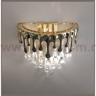 Бра Cloyd CAPULETTI W2 / выс. 32 см - золото (арт.20335)